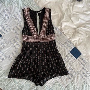 Urban Outfitters Plunge Romper